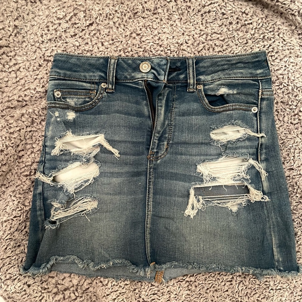 American Eagle Jean Skirt
